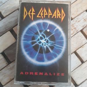 Def Leppard vintage cassette adrenaline